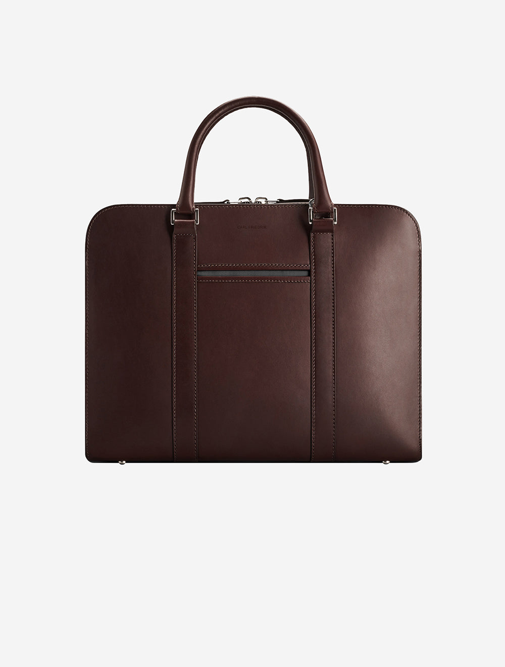 Carl Friedrik Palissy Briefcase Chocolate Accessories Now Available at Louis Copeland Sons