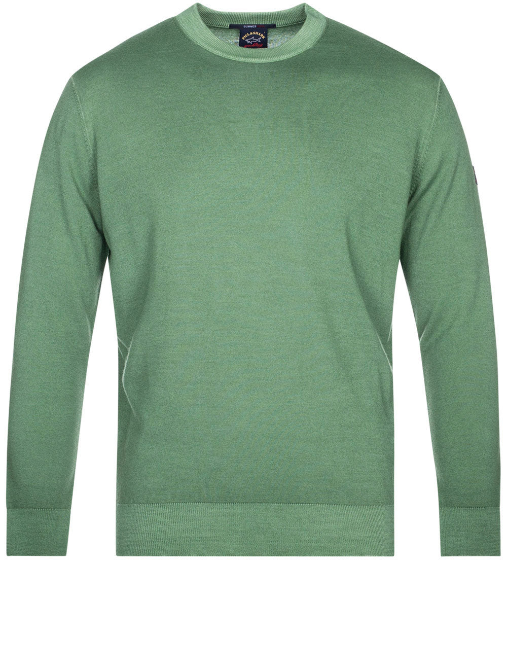 Summer Wool Crew Neck Green