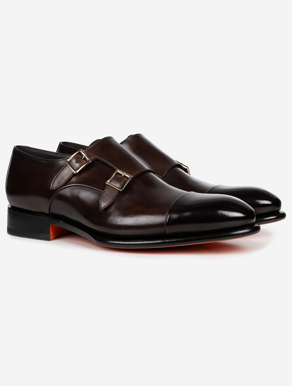 Santoni monk strap shoes online