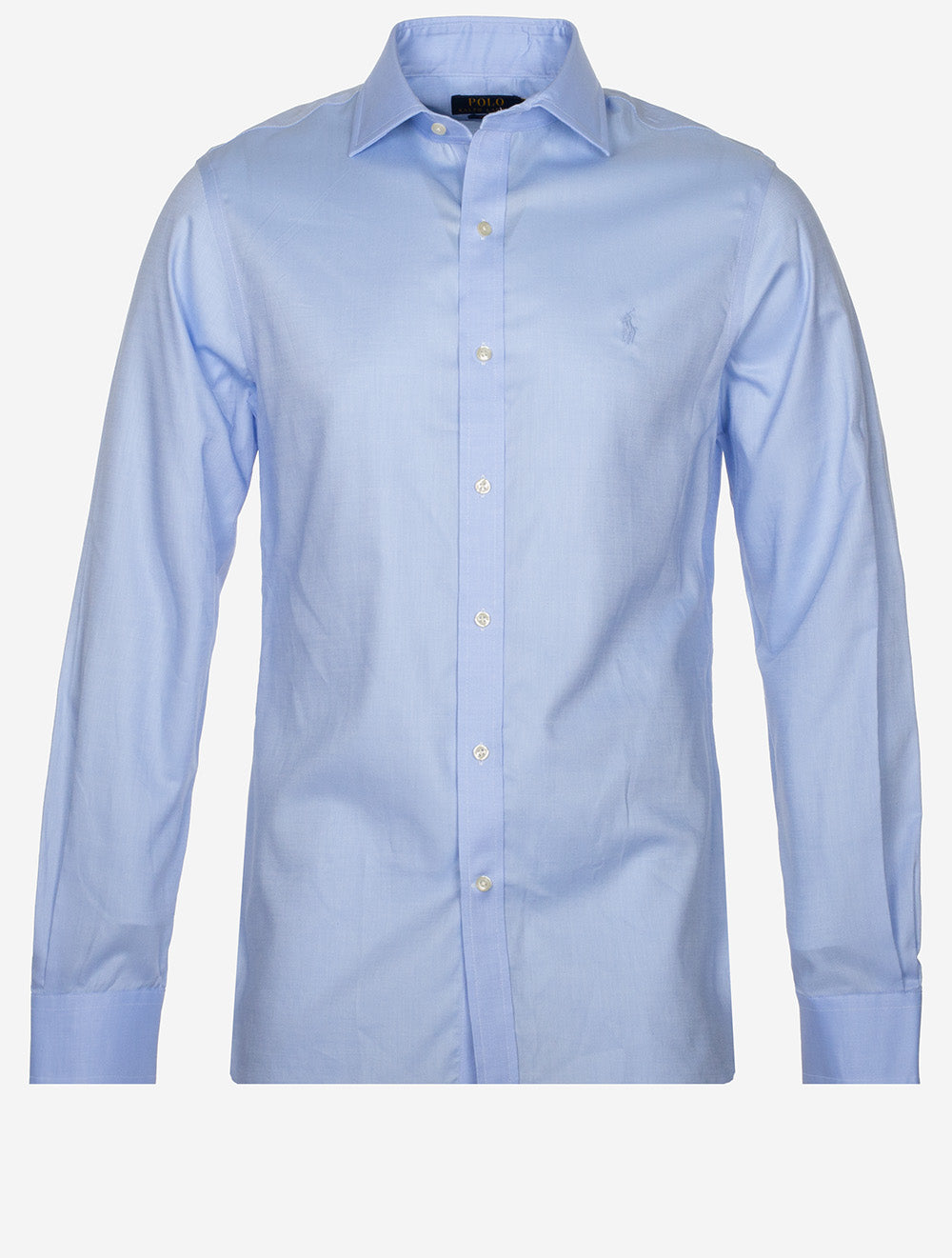 Ralph Lauren Regent Slim Textured Shirt Blue Stylish Men s Shirts Now at Louis Copeland Sons Stores in Ireland