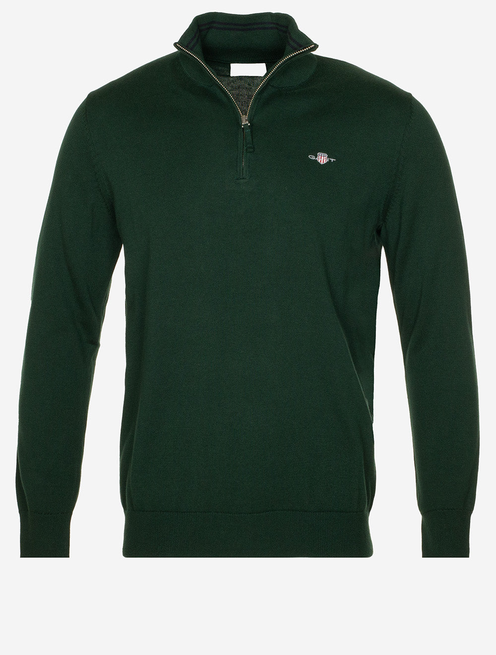 Gant classic cotton half zip sweater sale