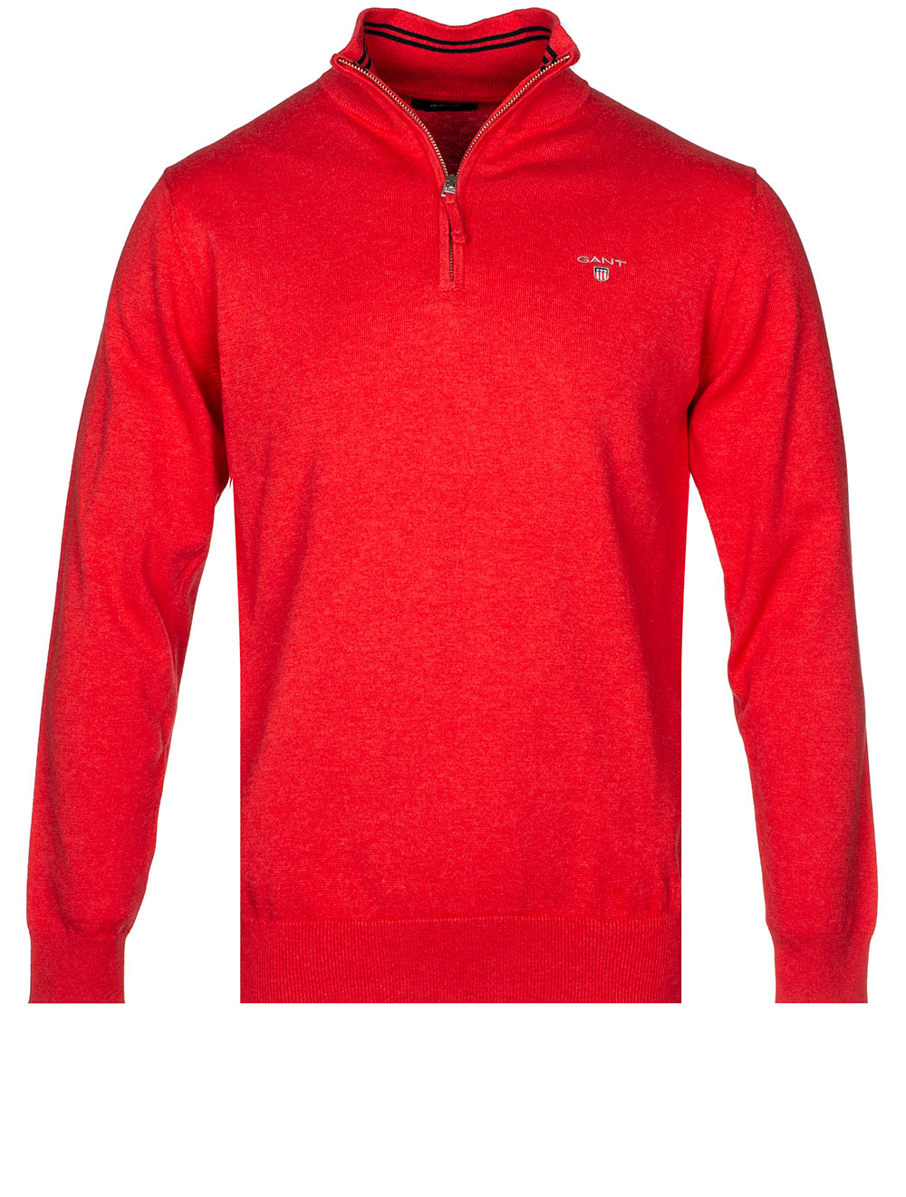 Gant classic cotton discount half zip sweater