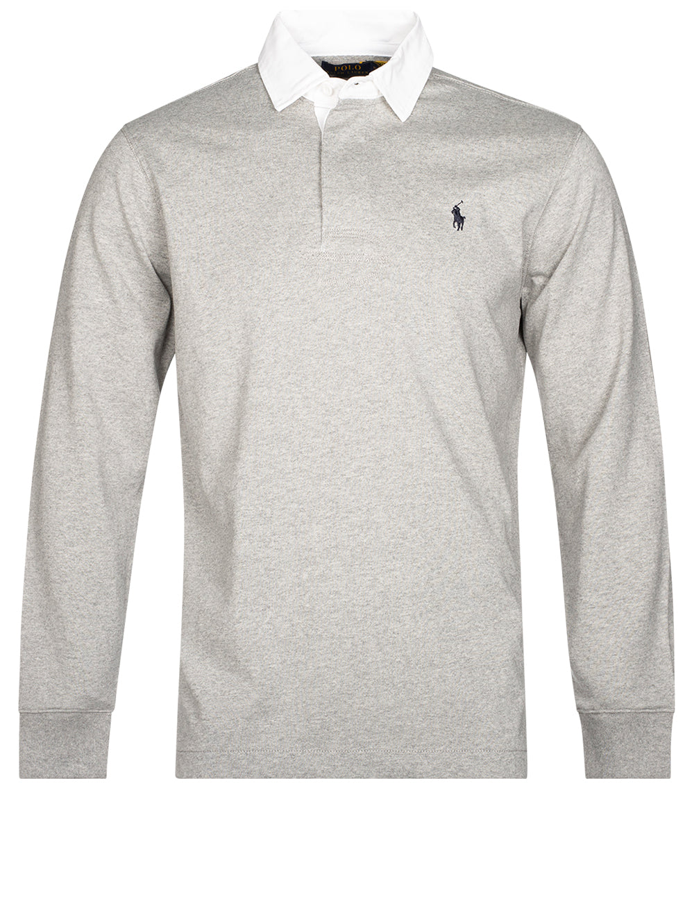 Long Sleeve Rugby Top Grey