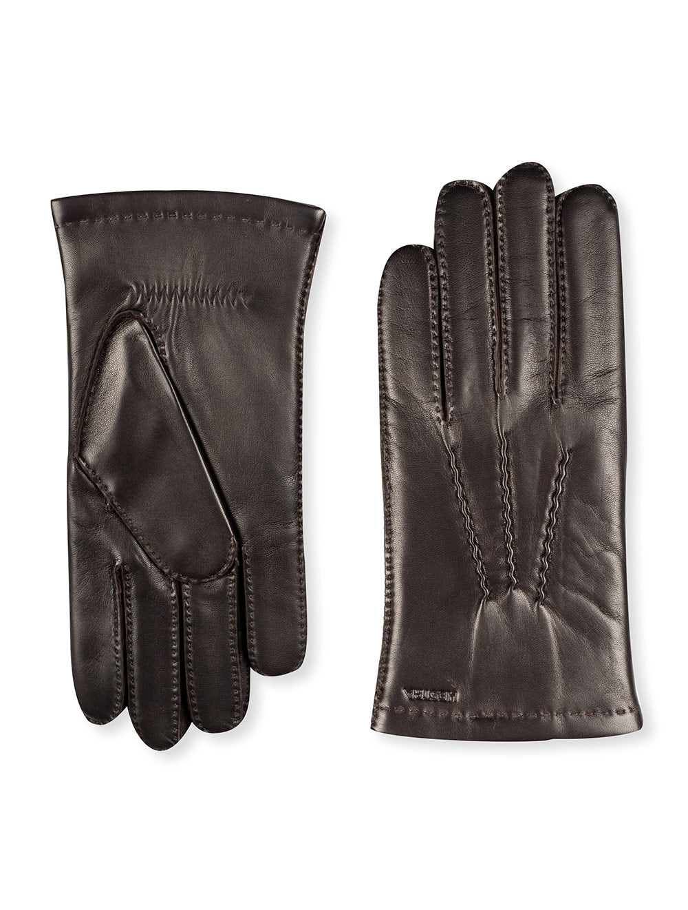 HESTRA Edward Leather Gloves Espresso