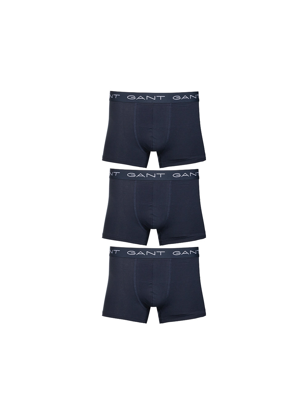 Lot de 3 boxers Gant bleu marine Sous vetements confortables pour hommes chez Louis Copeland