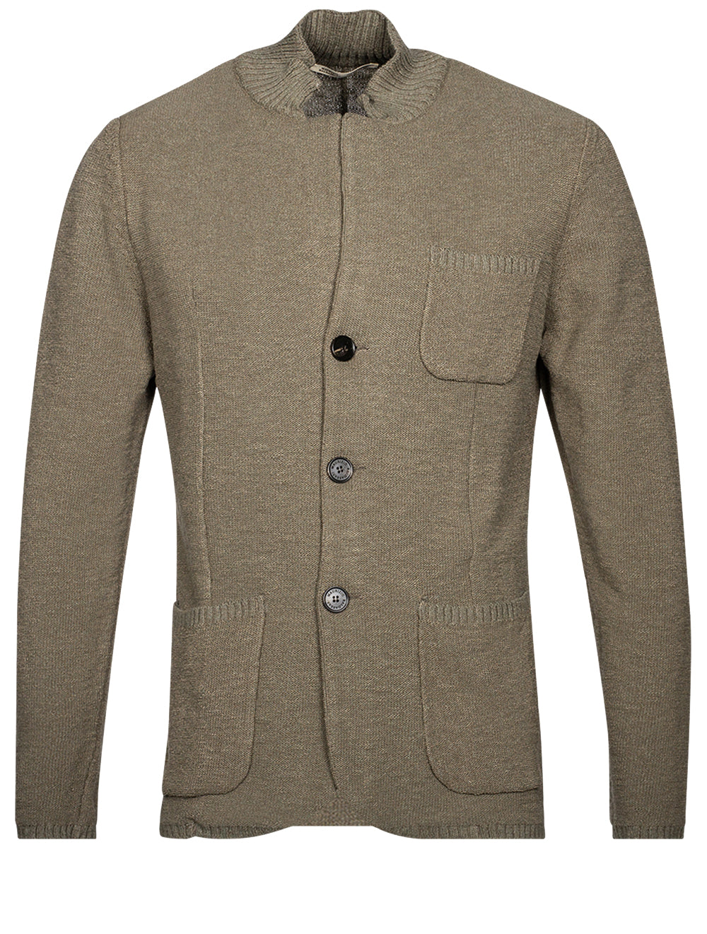 Maurizio Baldassari Knit Ribbed Swacket Green Premium Men s Swacket in Louis Copeland Sons