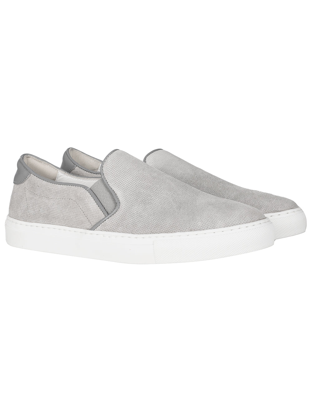 Wahts Stevens Slip On Sneaker Light Grey High Quality Casual Men s Shoes at Louis Copeland