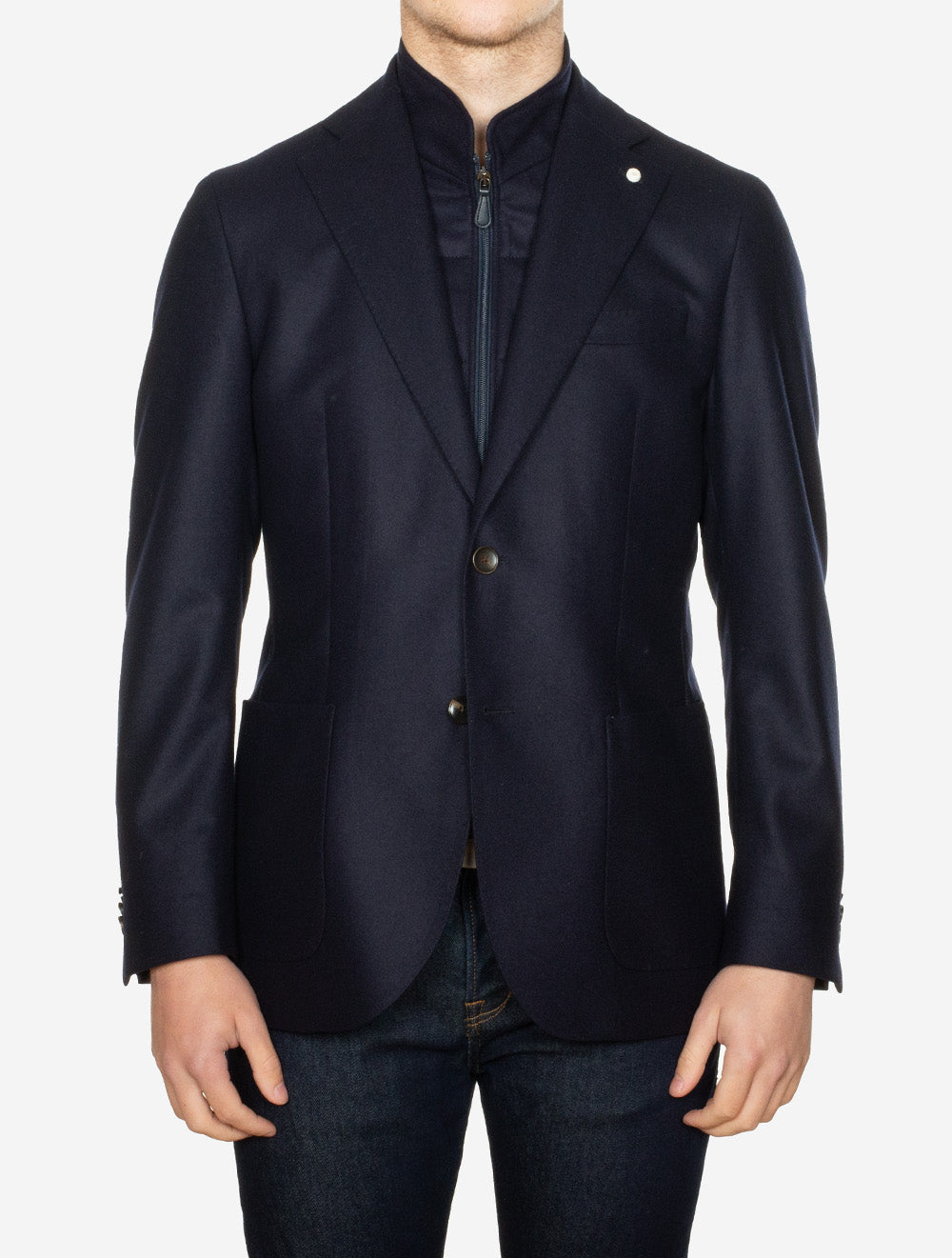 Lubiam Scooter Jacket Navy AI2