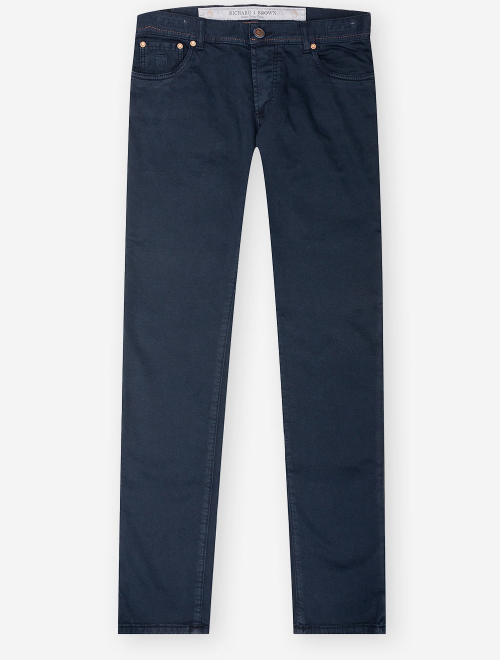 Richard J Brown Luxury Denim Cashmere Jean Navy MI