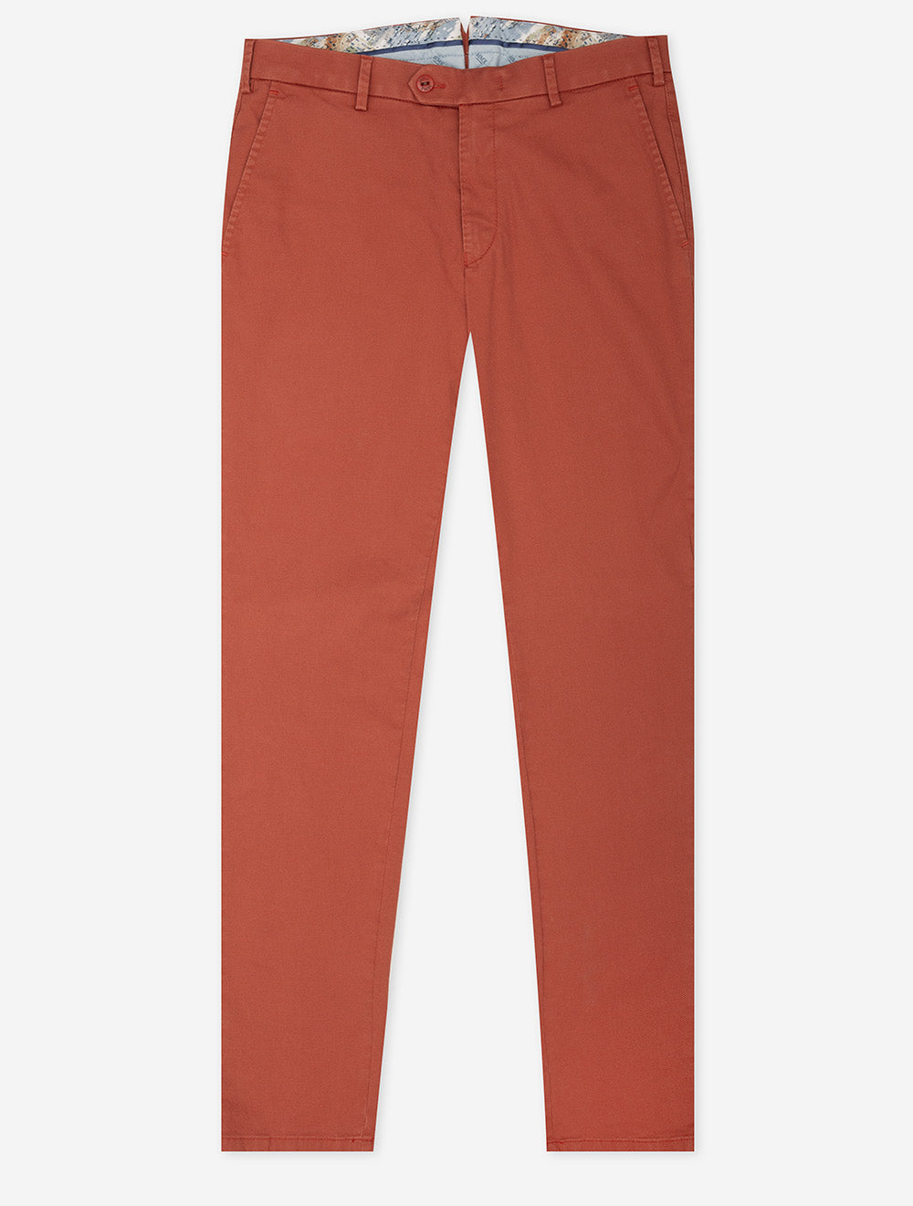 Mmx Rust Stretch Cotton Chino MI