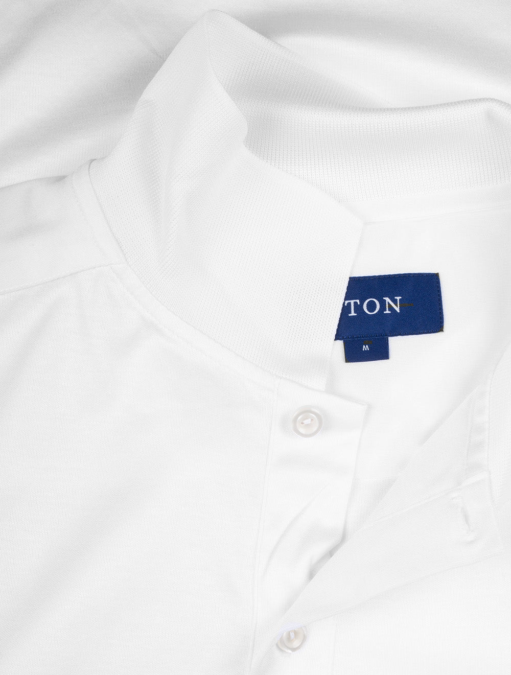 White Short Sleeve 2 Button Polo