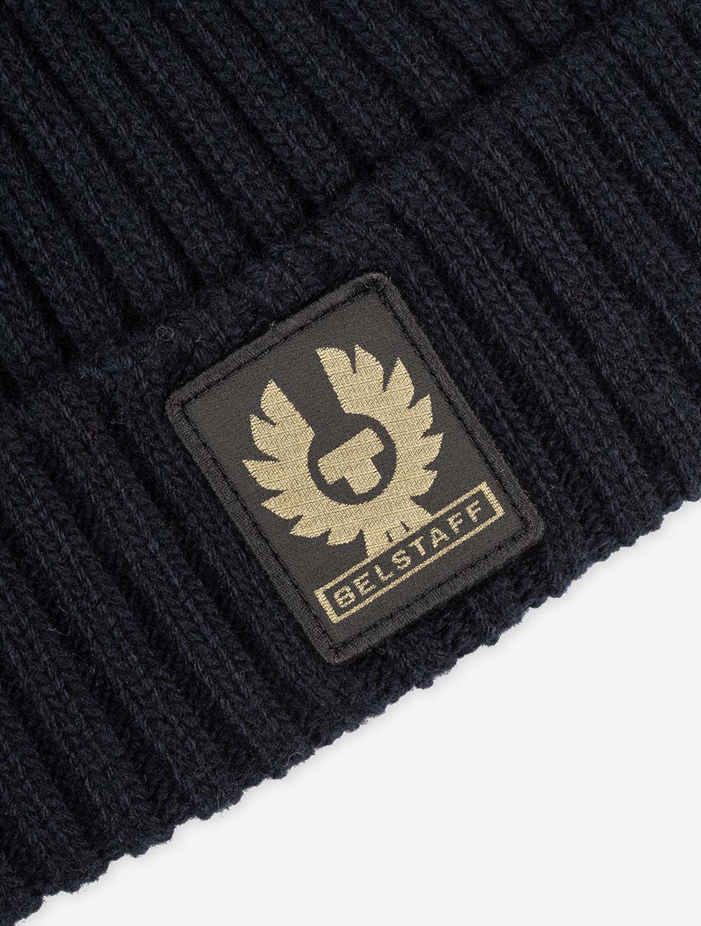 Belstaff Watch Beanie Hat Dark Navy AI1