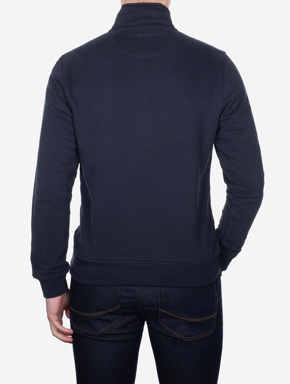 Quarter Zip Sweatshirt Dark Ink