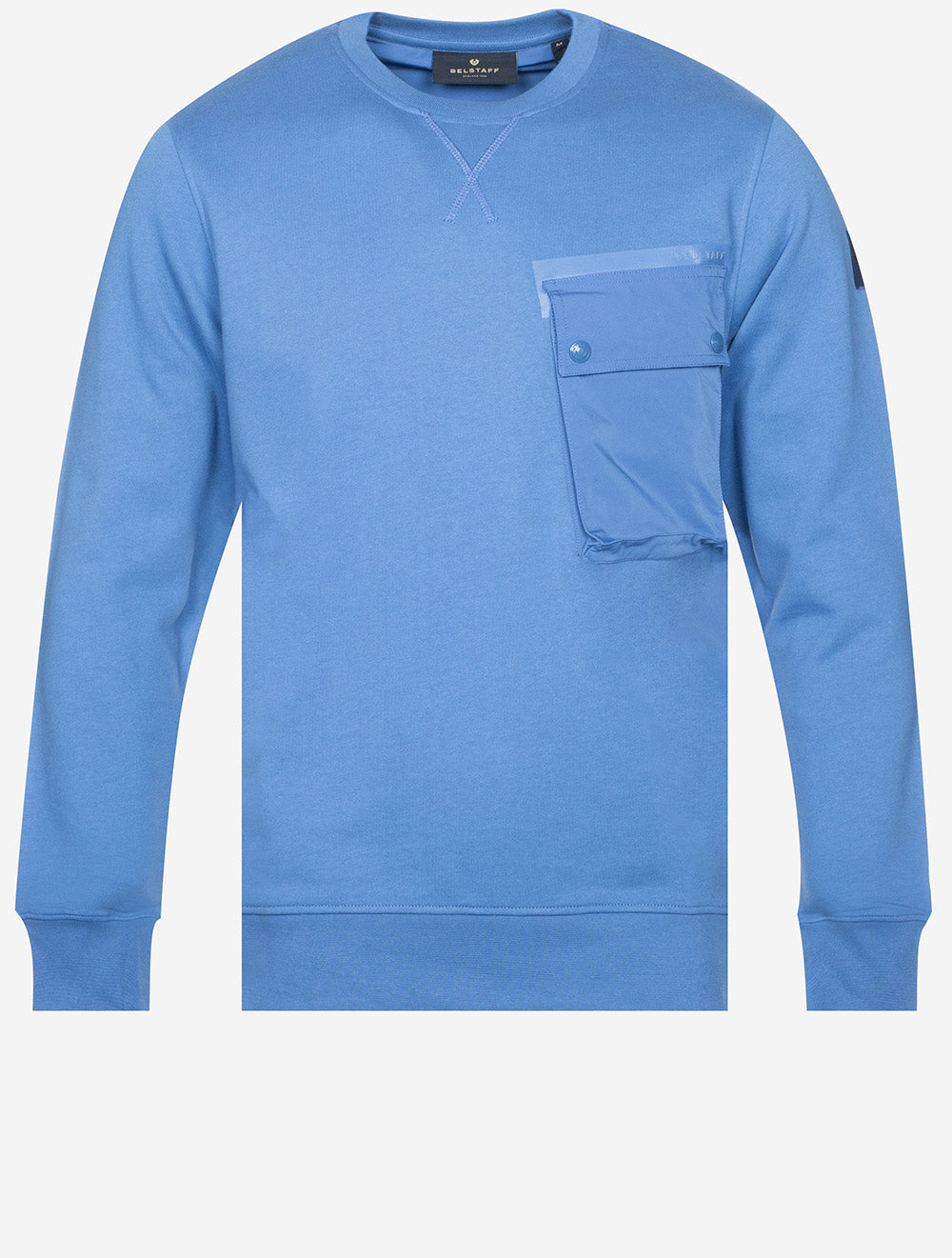 Belstaff Surge Crewneck Jumper Blue MI