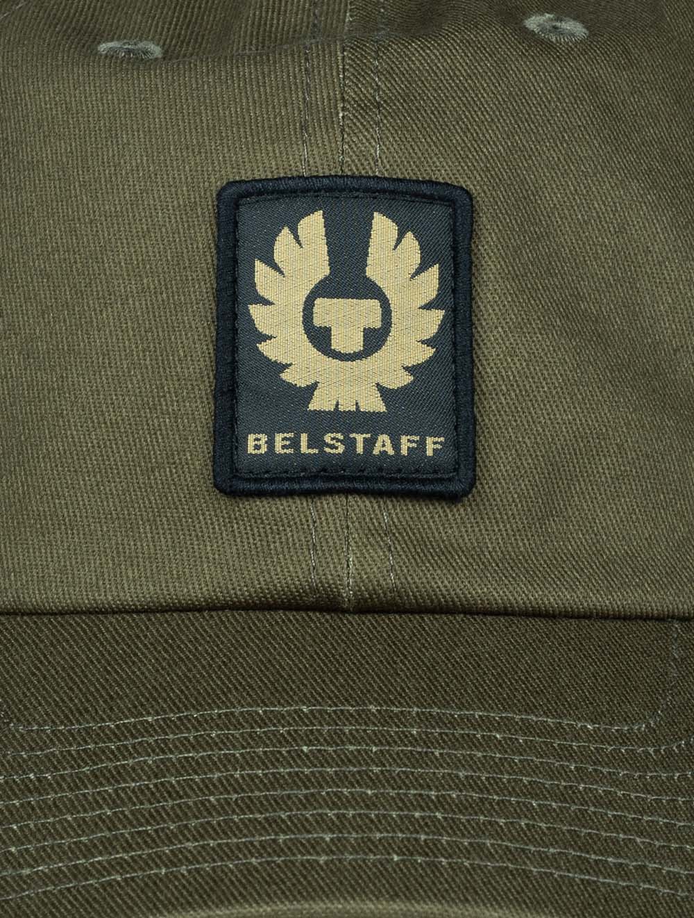 Belstaff Phoenix Logo Cap True Olive AI1