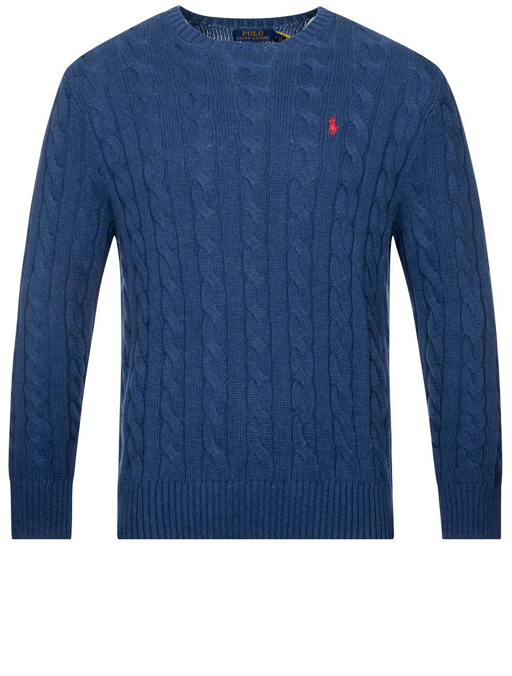 Ralph Lauren Cotton Cable Sweater Navy MI