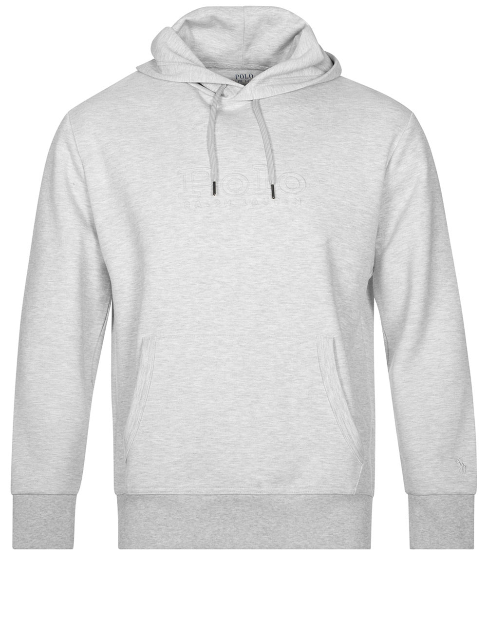 Embossed Hoodie Grey