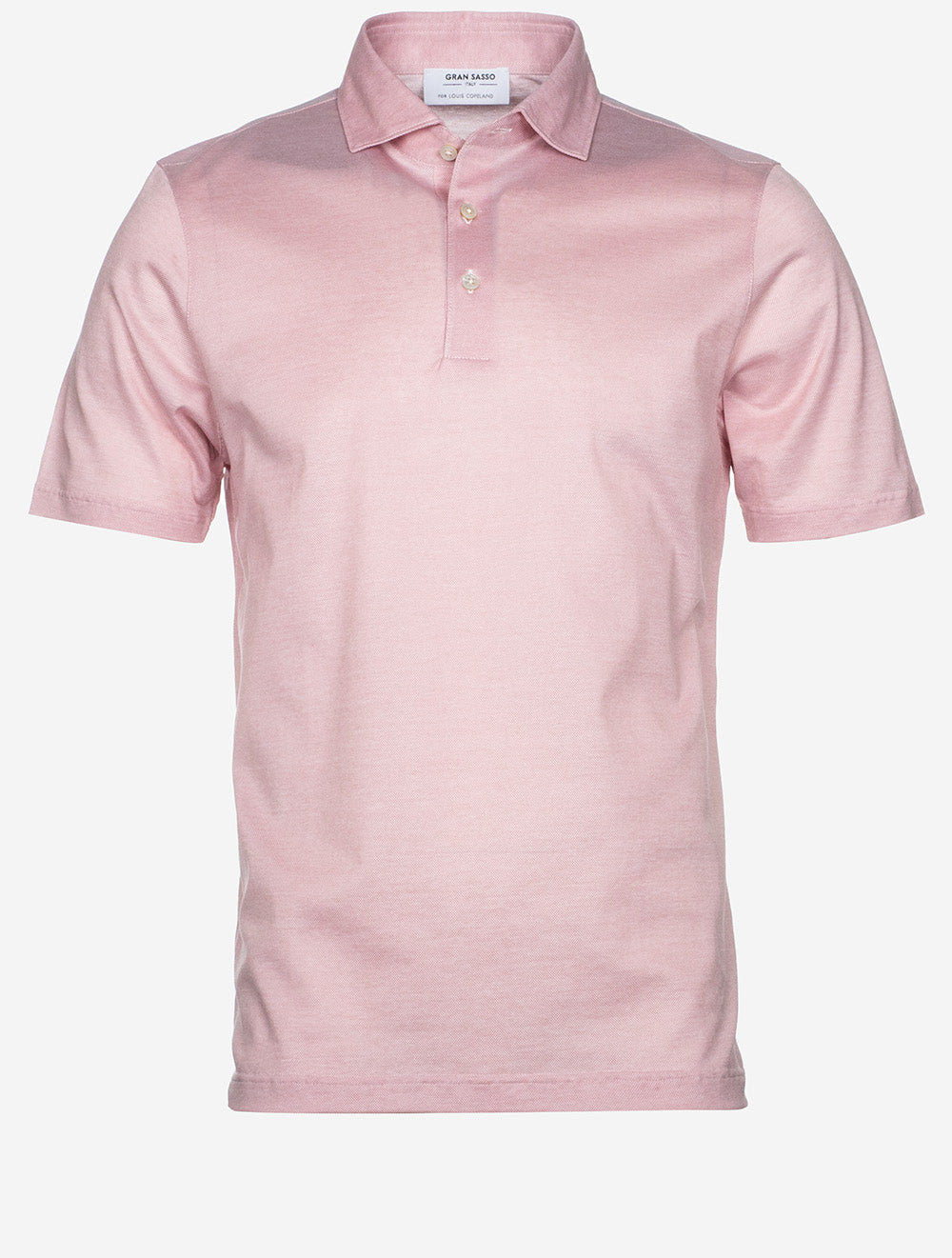 3 Button Polo Shirt Pink