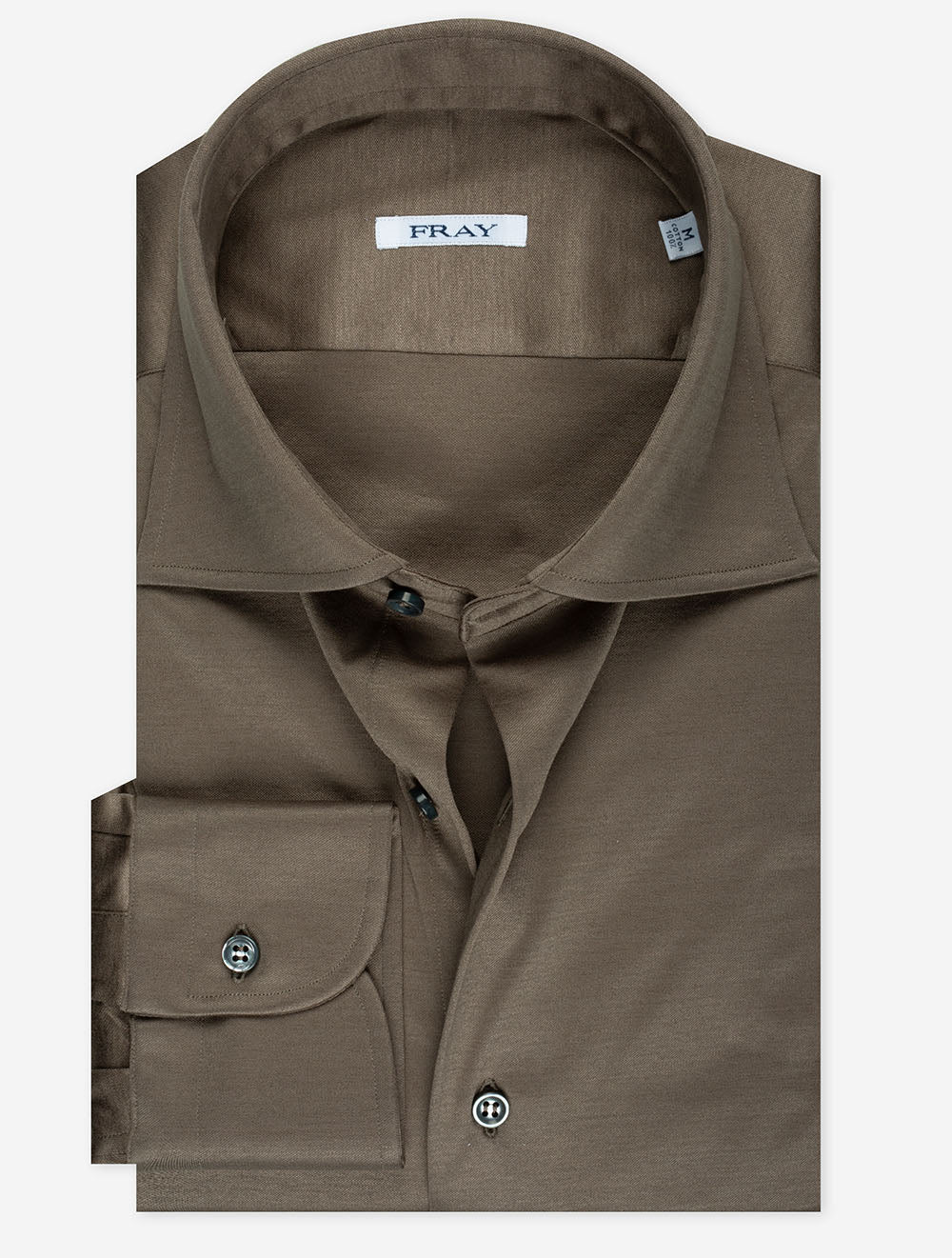 Fray FRAY Arizona Soft Buttondown Shirt Brown MI