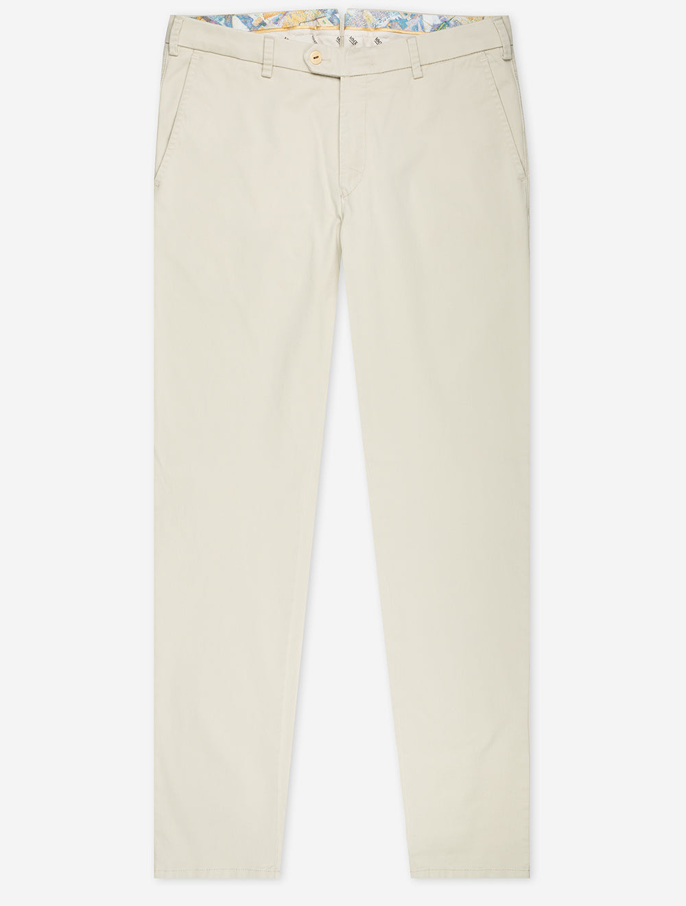 Beige Lupus Cotton Trouser