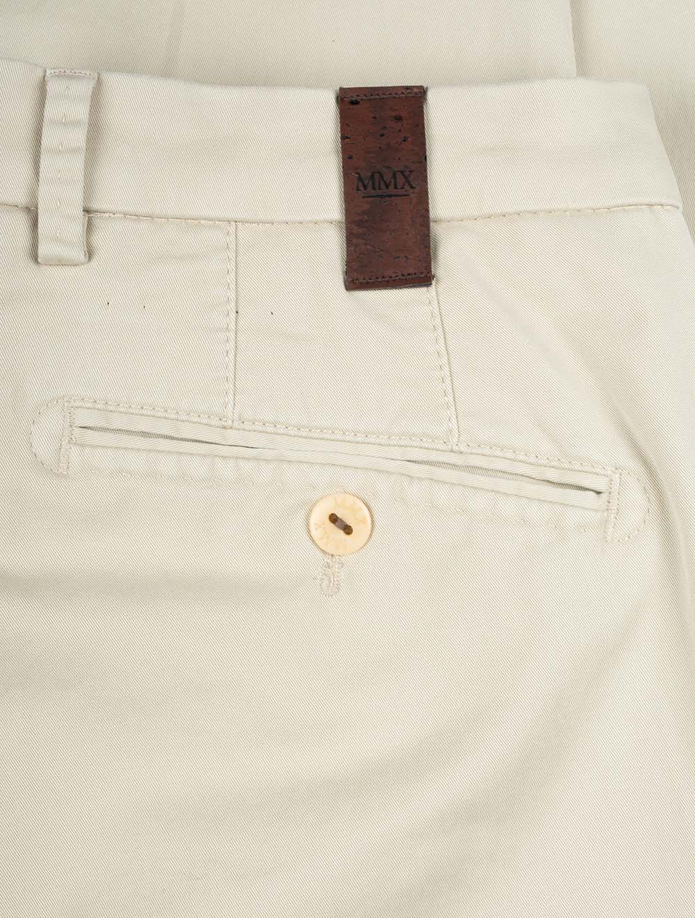 Beige Lupus Cotton Trouser