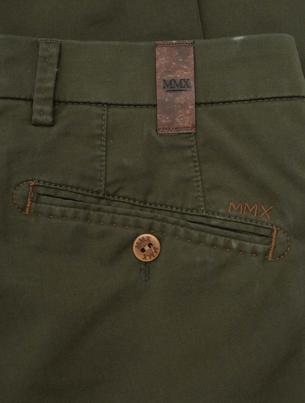 Green Lupus Cotton Trousers