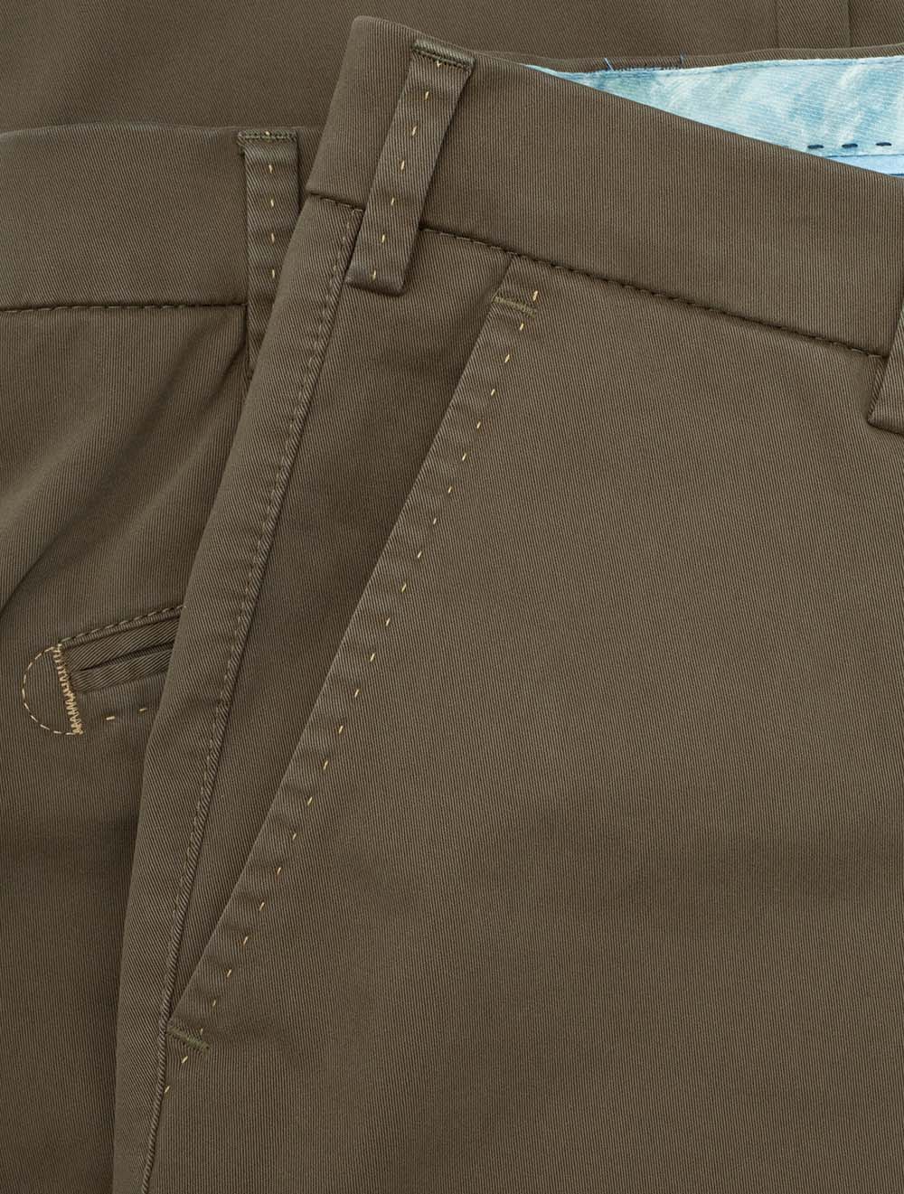 Tan Lupus Cotton Trousers