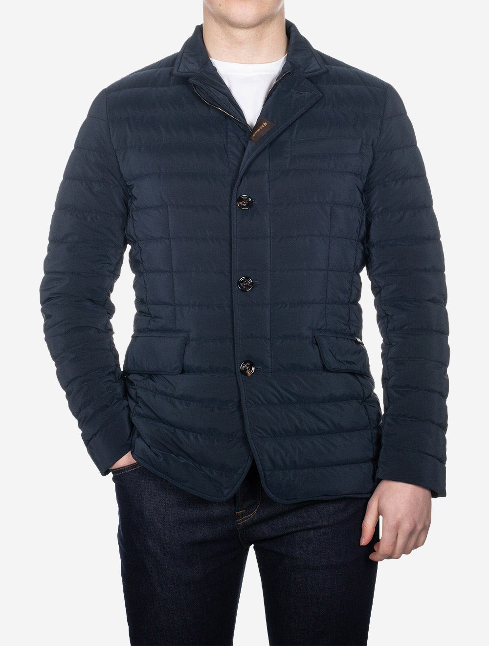 Moorer Padded Blouson Blue AI1