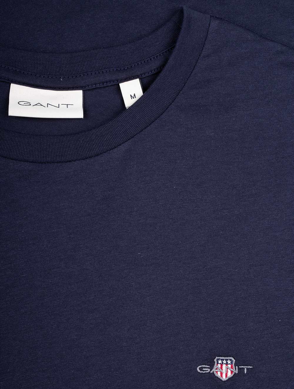 Gant Regular Shield Short Sleeve T-Shirt Evening Blue AI2