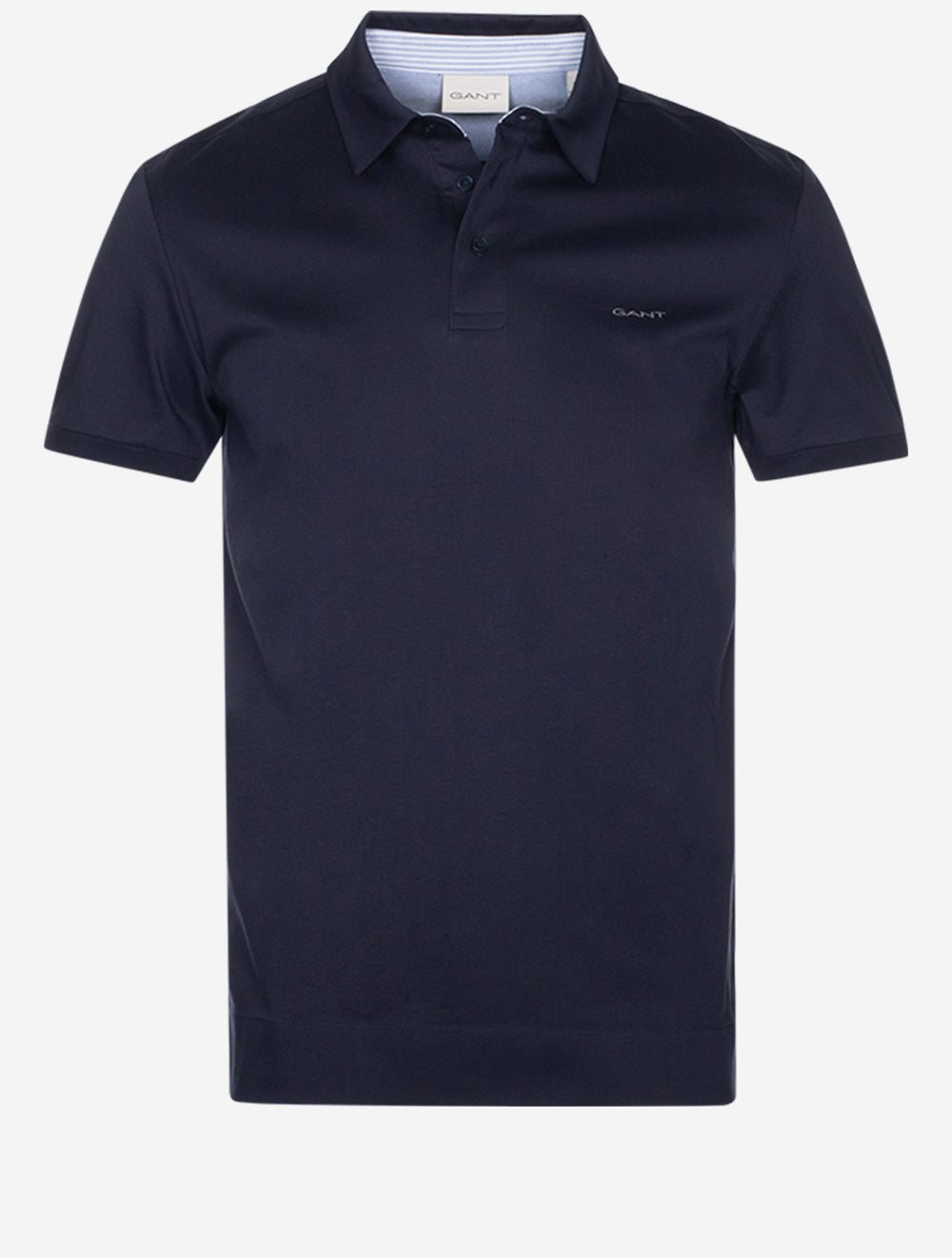 Gant Mercerized Jersey Short Sleeve Rugger Evening Blue MI