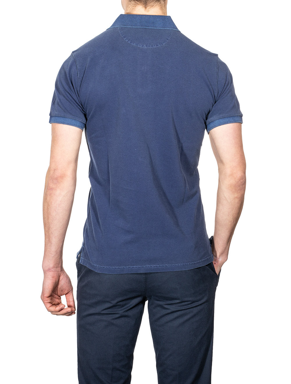 Gant Sunfaded Pique Short Sleeve Rugger Persian Blue AI2