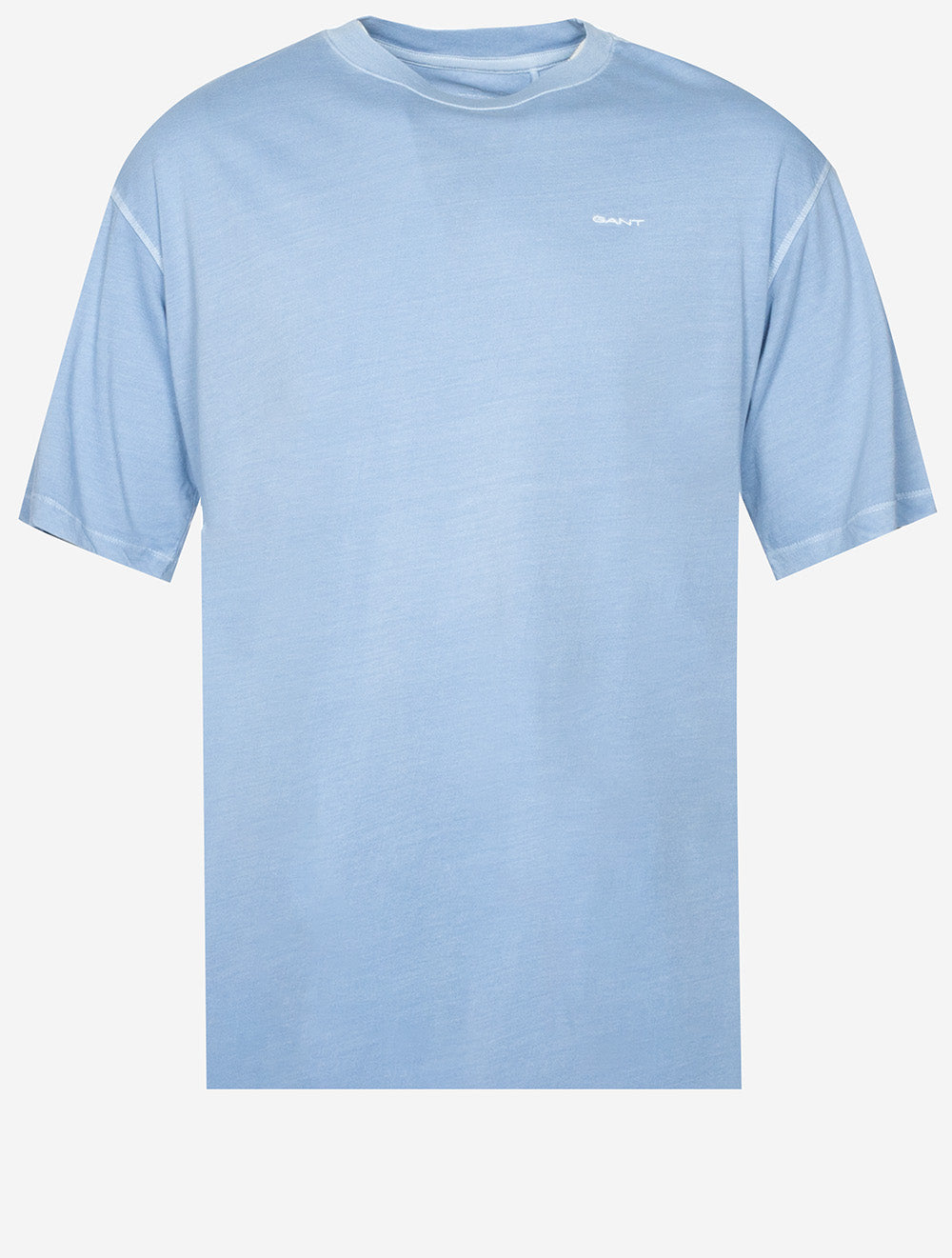 Gant Sunfaded Short Sleeve T-Shirt Dove Blue MI