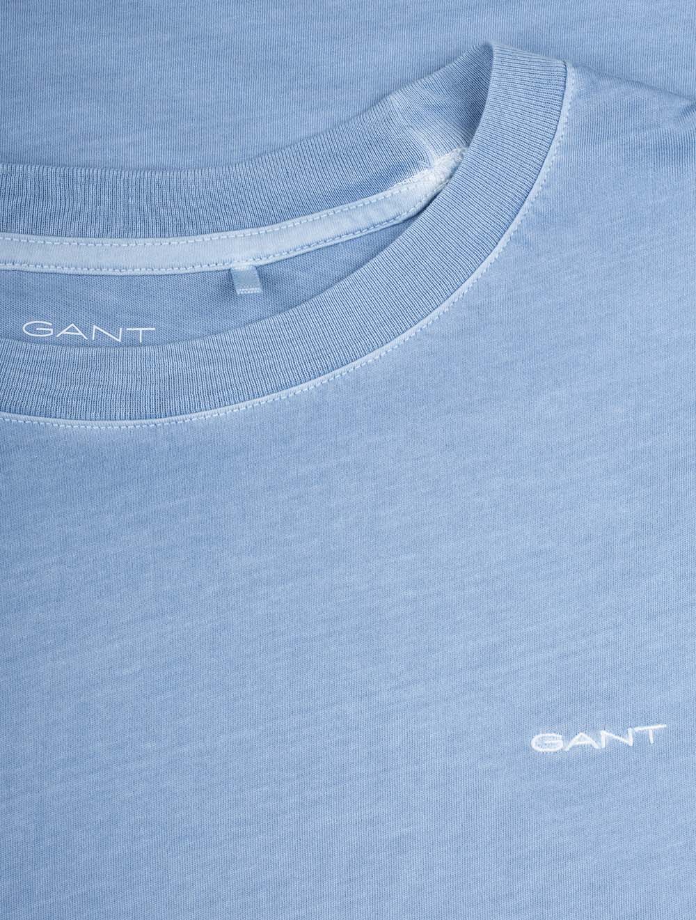 Gant Sunfaded Short Sleeve T-Shirt Dove Blue AI3