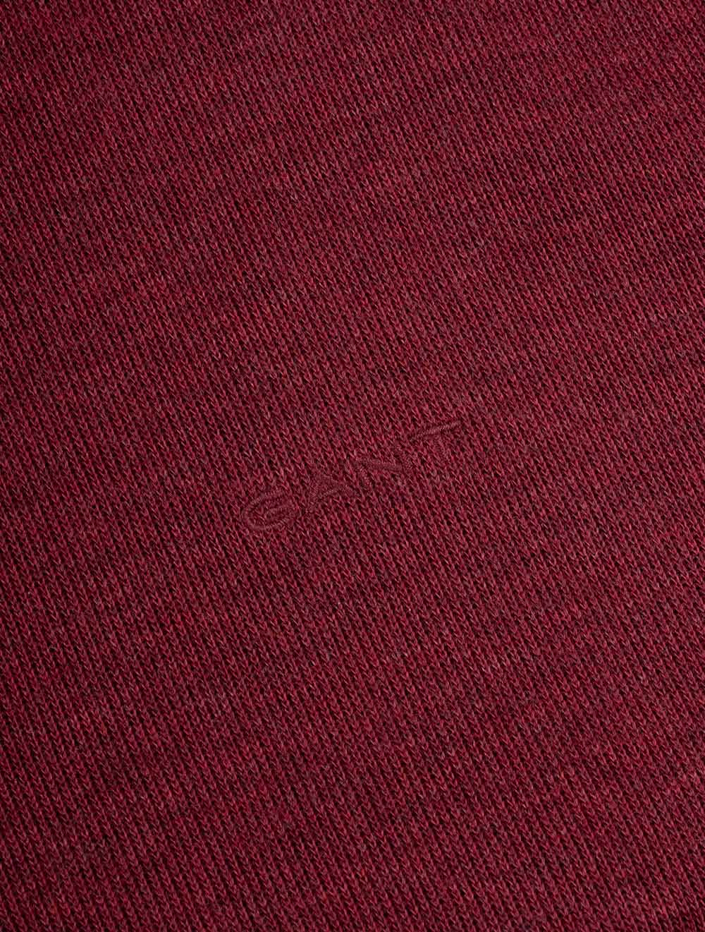 Sacker Half Zip Wine Red