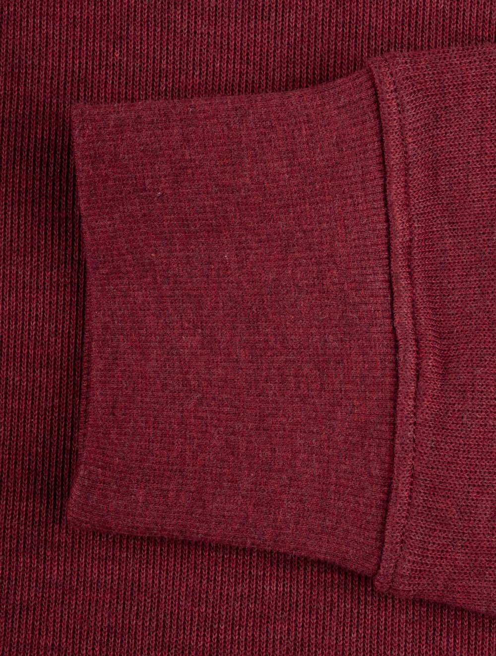 Sacker Half Zip Wine Red