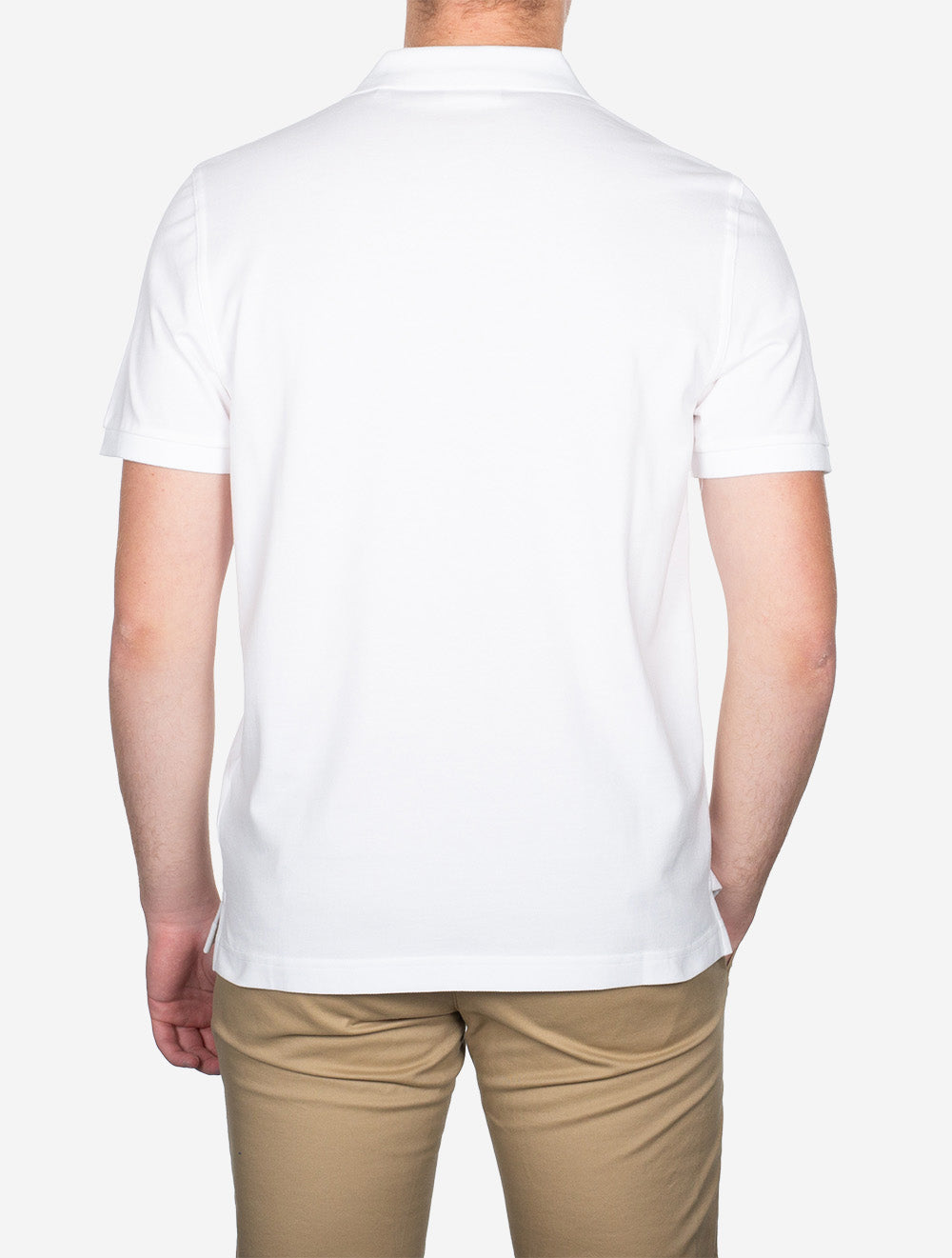 Gant Regular Shield Short Sleeve Pique Polo White AI5