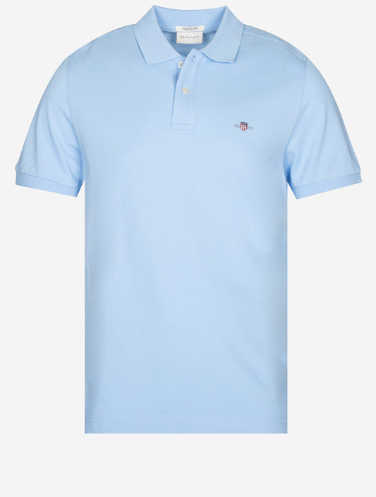GANT Regular Broadcloth Shirt Fit Capri Blue Stripe