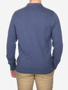 Gant Regular Shield Long Sleeve Pique Rugger Dark Jeansblue Melange AI2