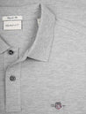 Gant Regular Shield Long Sleeve Pique Rugger Grey Melange AI3