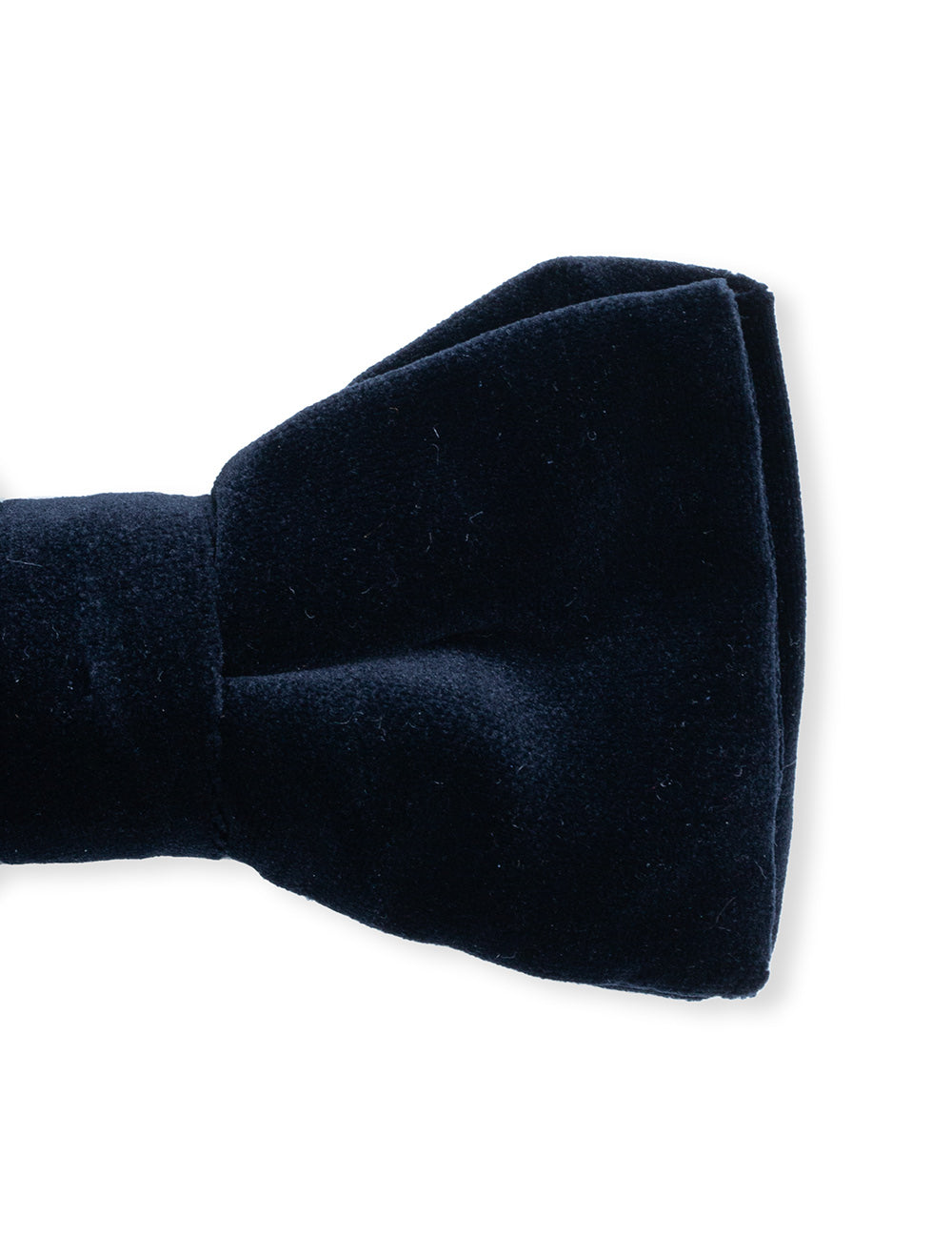 Eton Velvet Ready Tied Bow Tie Navy AI1