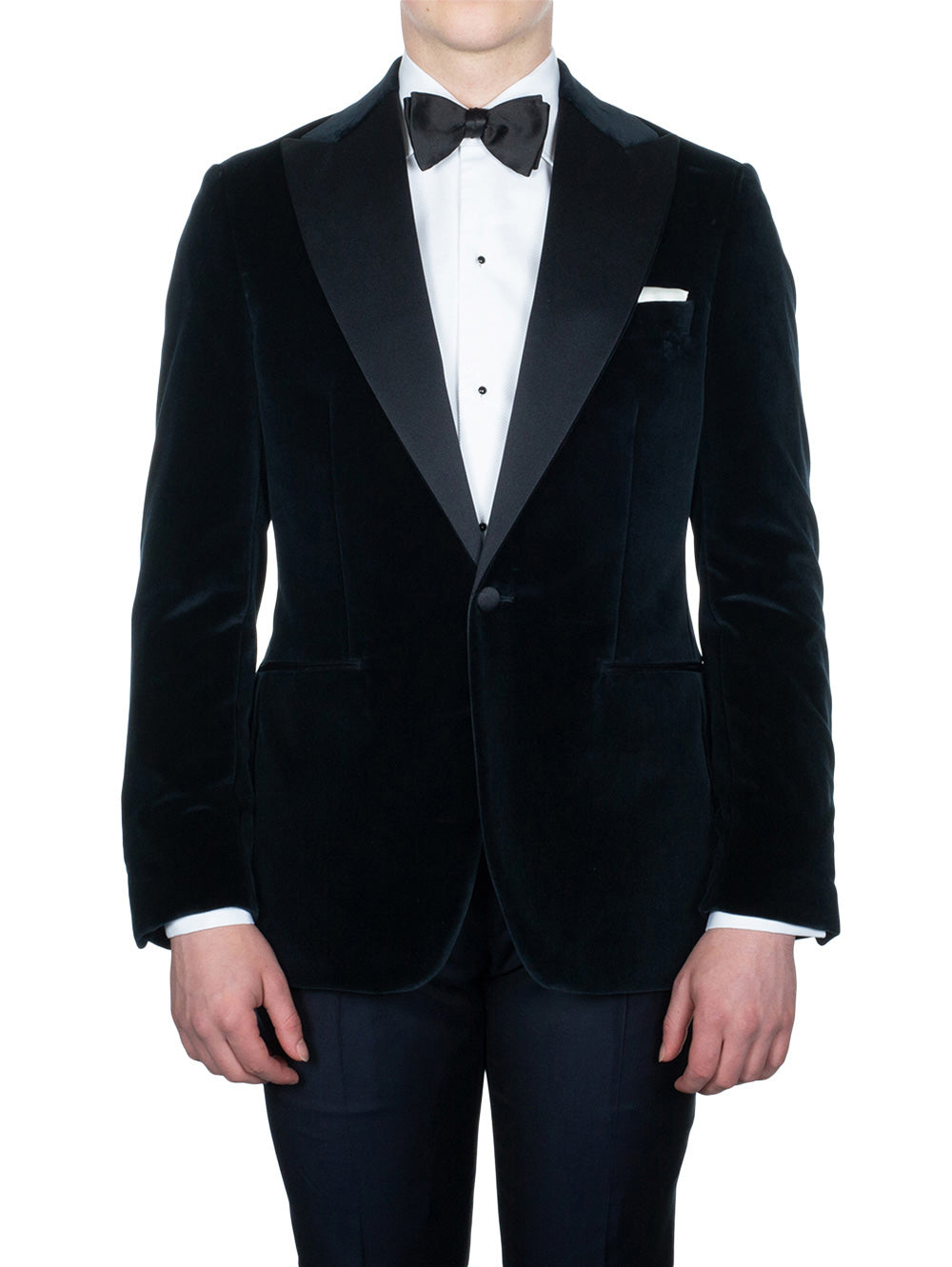 Velvet Jacket Navy