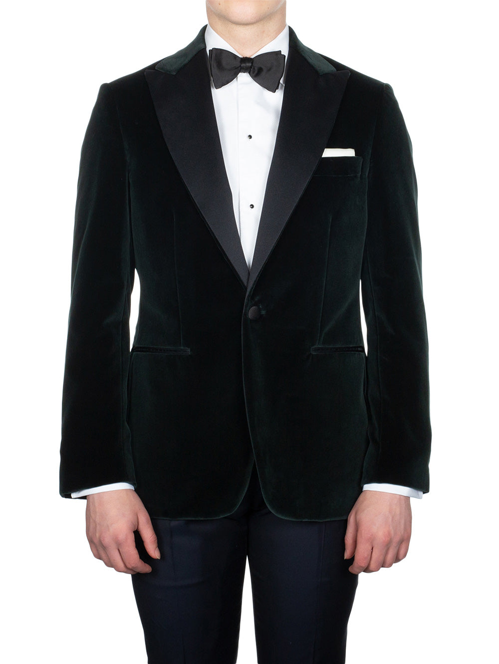 Louis Copeland Velvet Jacket Green MI