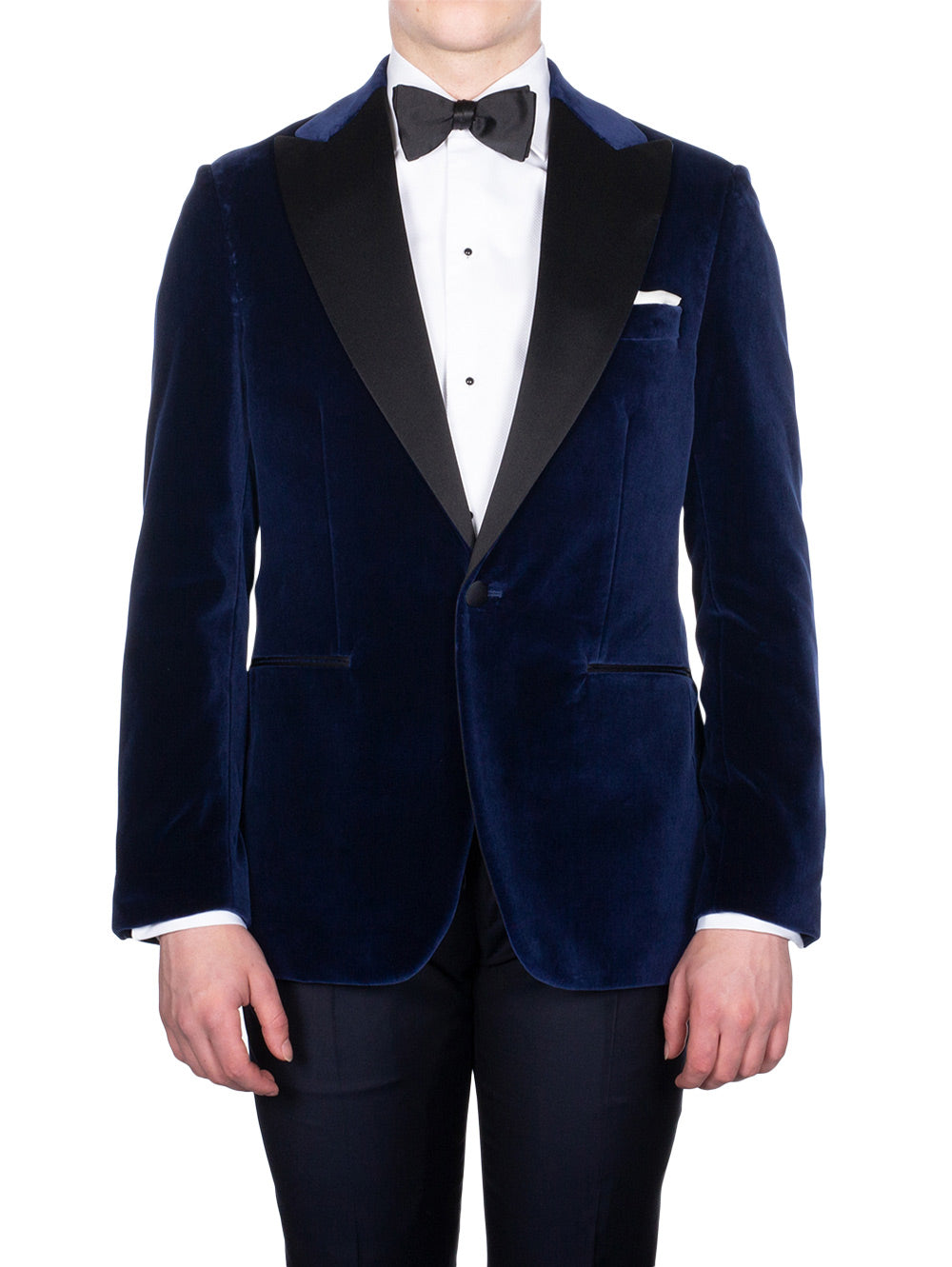 Louis Copeland Velvet Jacket Blue MI