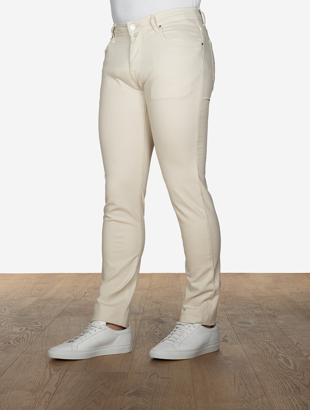 Nick Slim Fit Jeans Cream