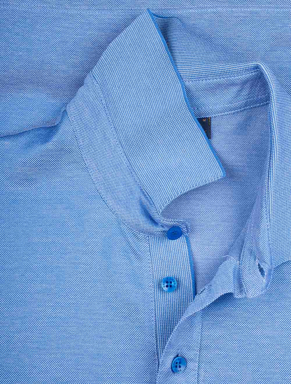 Piqué Polo Shirt Ice Blue