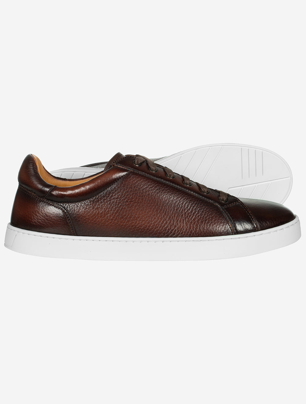 Leve White Sole Sneaker Brown