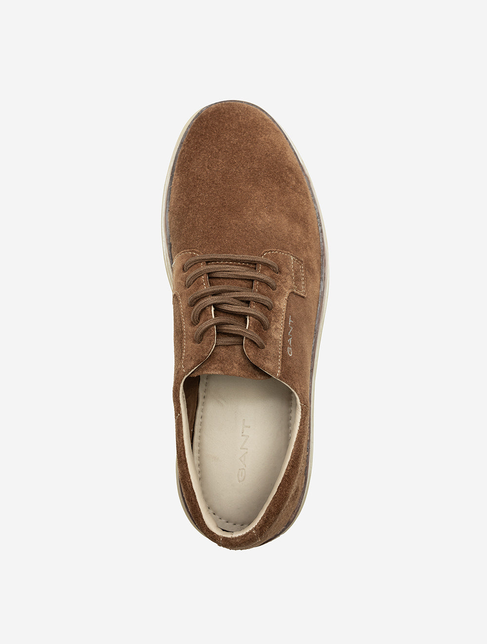 GANT Kinzoon Low Lace Shoe-Warm Khaki