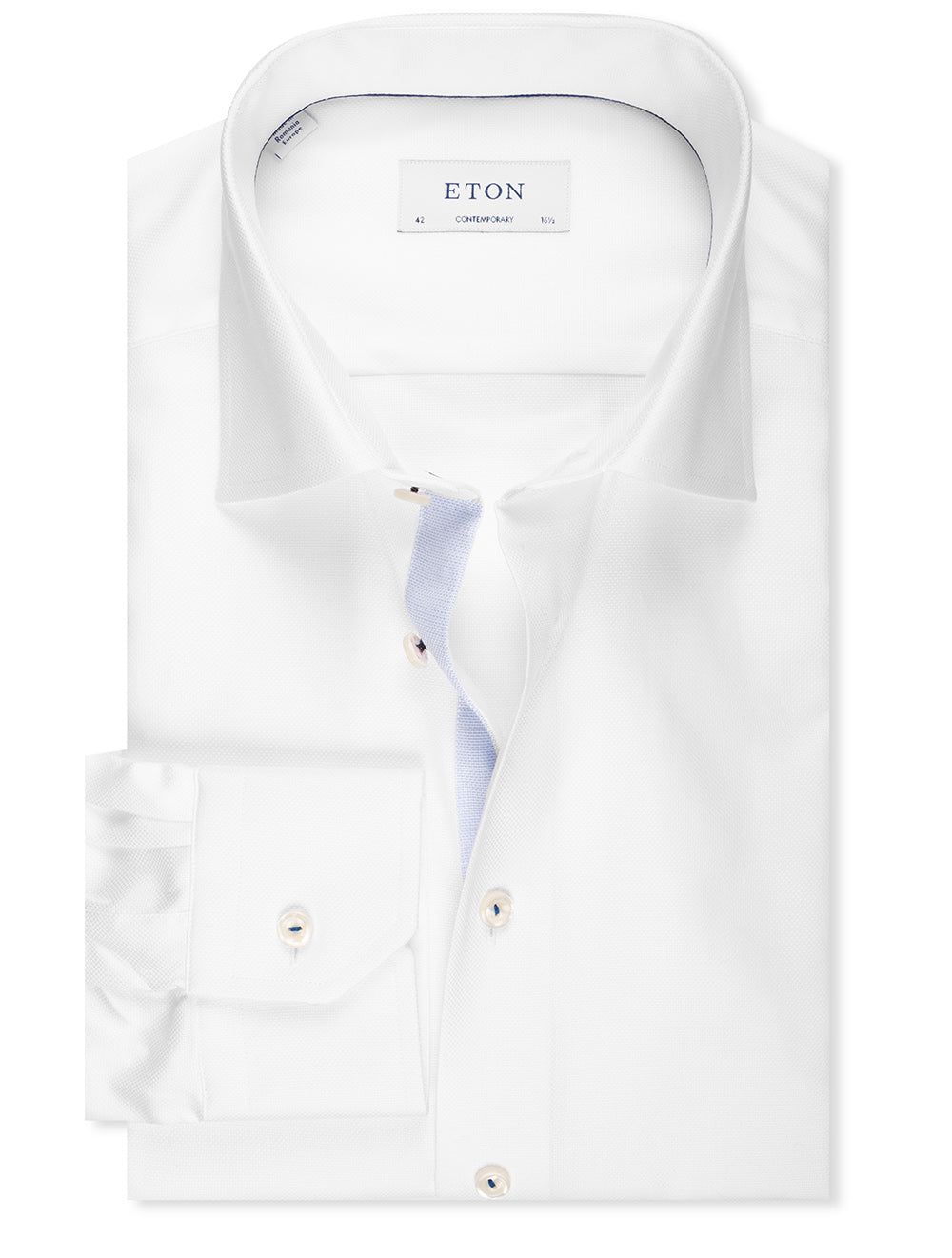 ETON Contemporary Oxford Formal Shirt White