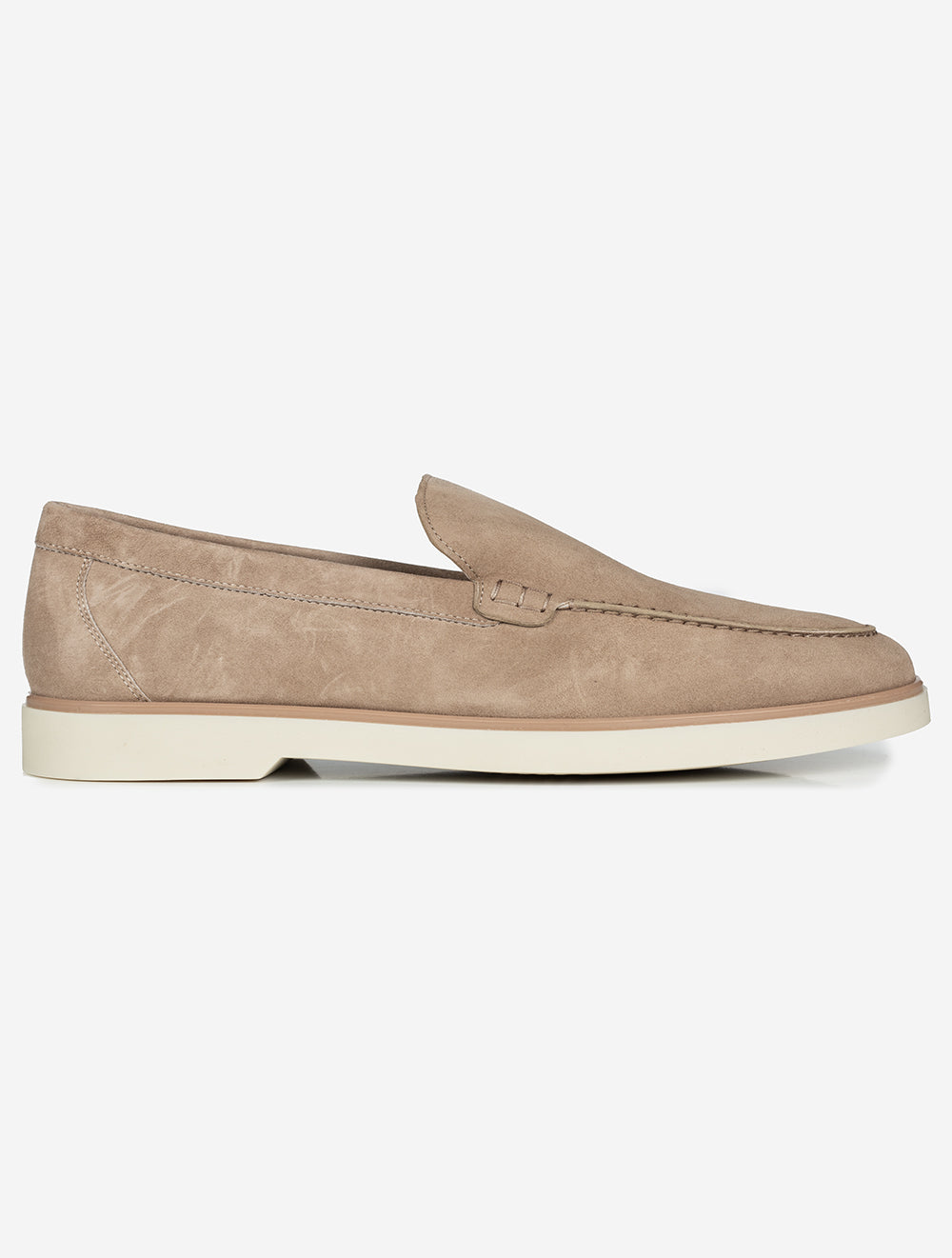 Suede Loafer Taupe