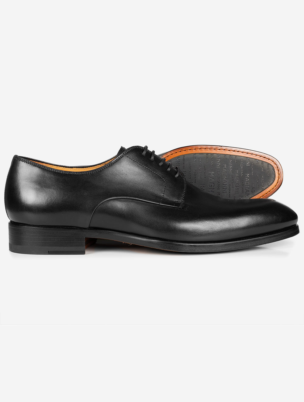 Magnanni Derby Shoe Black AI1